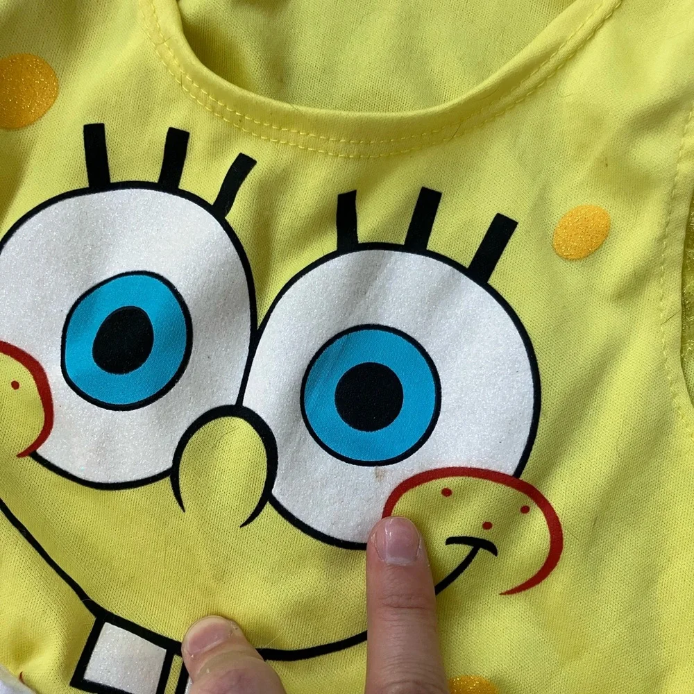 SpongeBob SquarePants Girls Tulle Dress Halloween Costume
